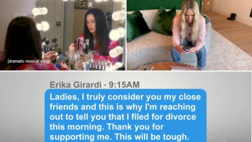 RHOBH How Erika Jayne broke her divorce bombshell on election day