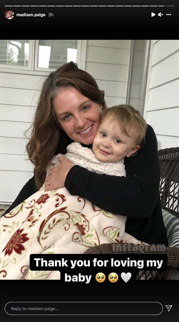 Madisen Beith's dad Nick's girlfriend Christina with Camille Madisen Beith's dad Nick's girlfriend Christina with Camille