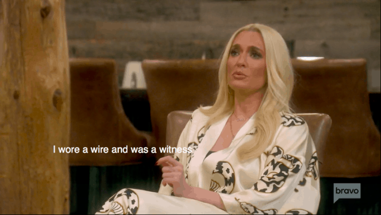 RHOBH Did Erika Girardi wear a wire for the case against Tom Girardi?