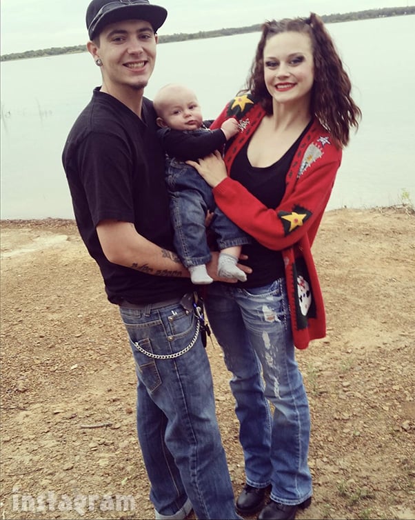 Love During Lockup Haley with ex Jarrett and son Hendrix Love During Lockup Haley with ex Jarrett and son Hendrix