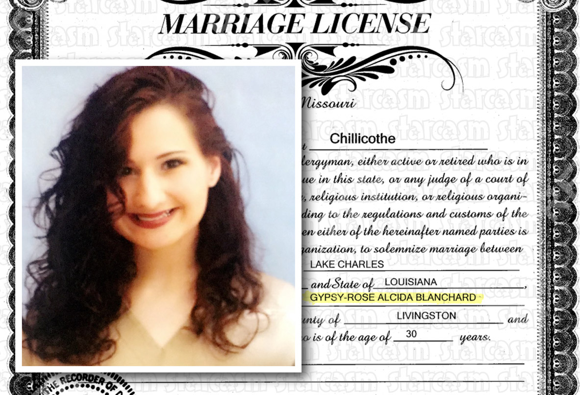 EXCLUSIVE Gypsy Rose Blanchard is married! PHOTO