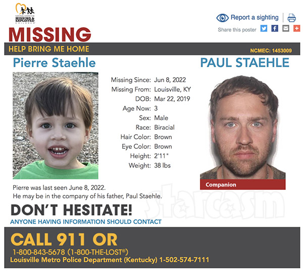 90 Day Fiance Paul Staehle's son Pierre Staehle missing