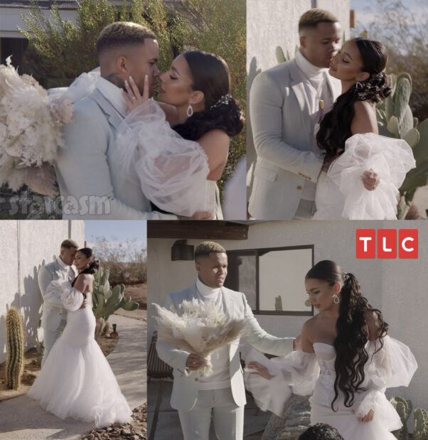 90 Day Fiance Jibri and Miona wedding photos