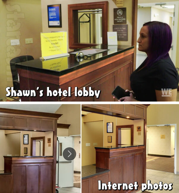 Life After Lockup Shawn's hotel lobby
