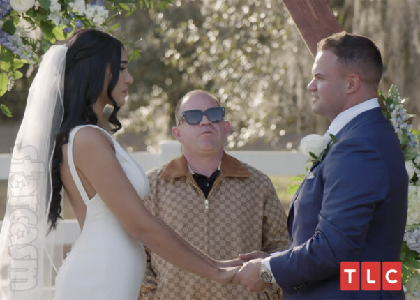 90 Day Fiance Patrick and Thais wedding photo