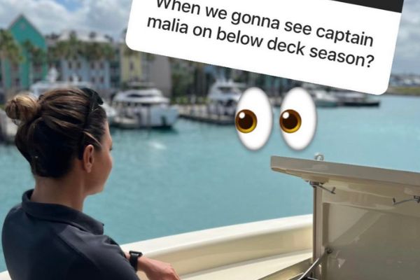 Malia White might be coming back to BELOW DECK . . . as a captain!