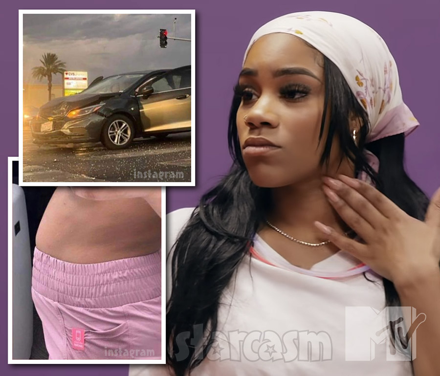 900px x 769px - TEEN MOM Ashley Jones shares pregnancy, DUI car accident details