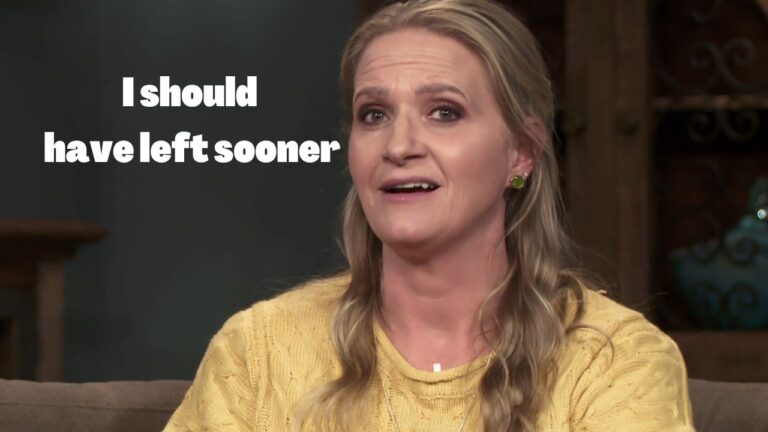 SISTER WIVES Christine wishes she had left Kody in Las Vegas and Kody apologizes?