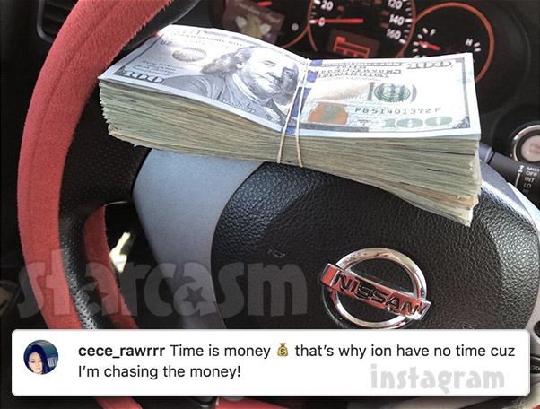 Daonte's girlfriend CeCe Instagram post with money Daonte's girlfriend CeCe Instagram post with money stack Love After Lockup