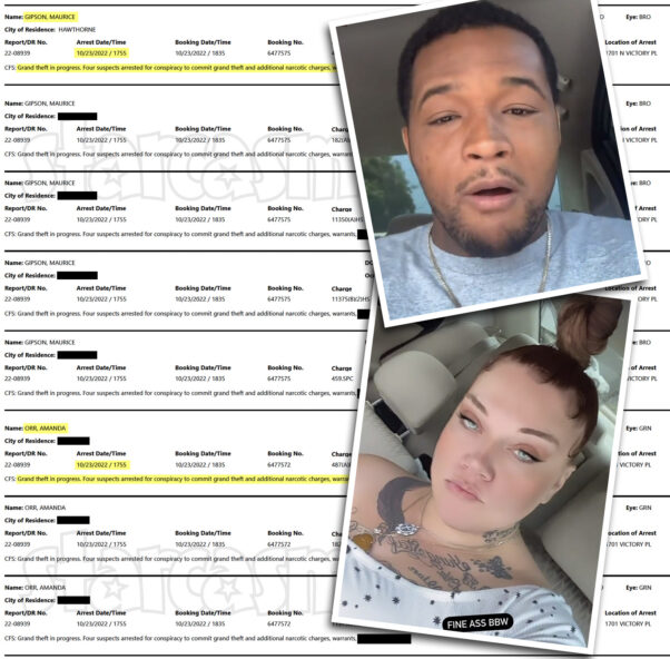 Maurice Gipson and Mandy arrested Love After Lockup Maurice Gipson and Mandy arrested for grand theft and more