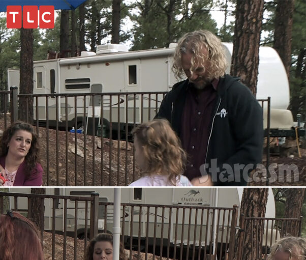 Sister wives Kody Brown and Robyn Brown have a large RV on their property
