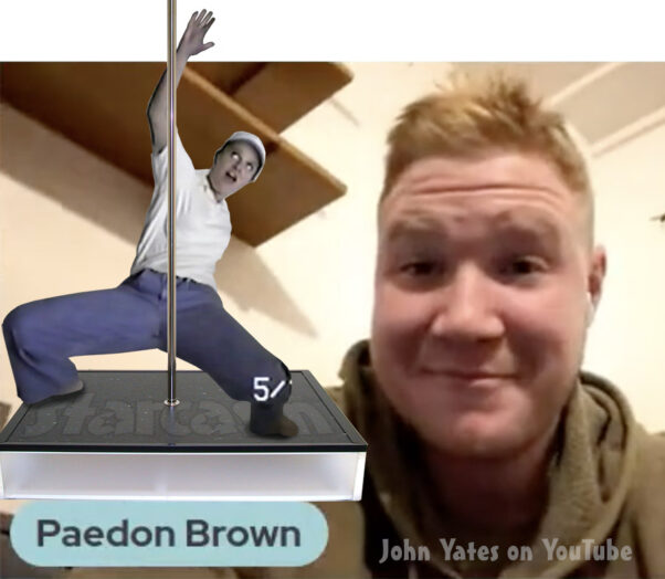 Paedon Brown is a strip club bouncer Sister Wives Paedon Brown is working as a bouncer at a strip club in Utah