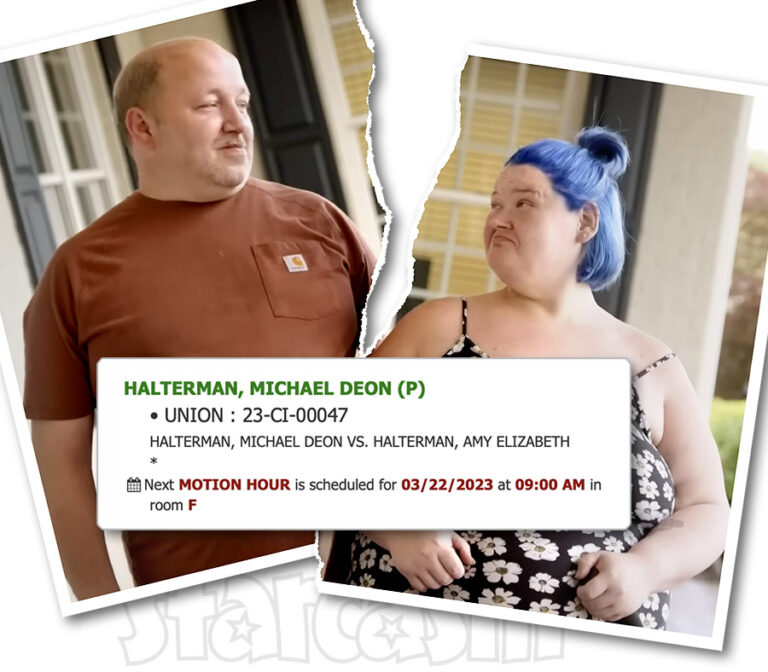 1,000-Lb Sisters Michael Halterman and Amy Slaton divorce filed