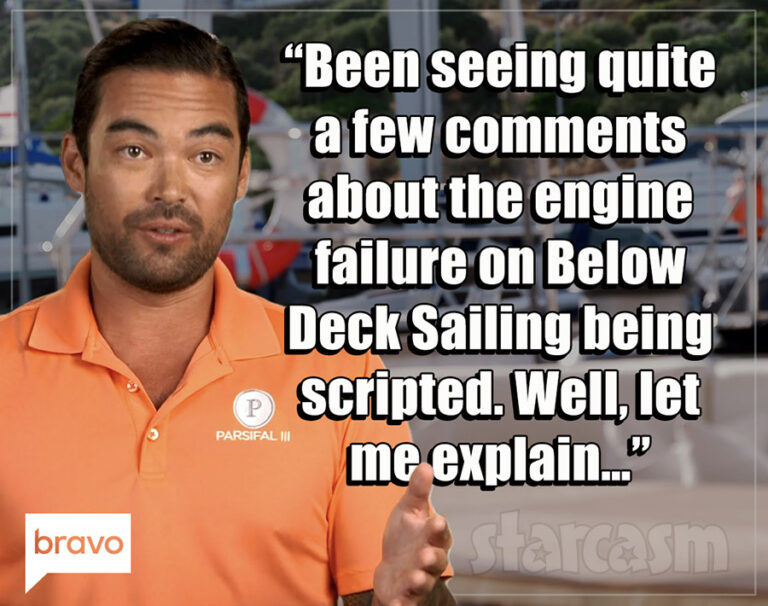 Colin explains Below Deck Sailing Yacht engine trouble, says it definitely wasn't fake