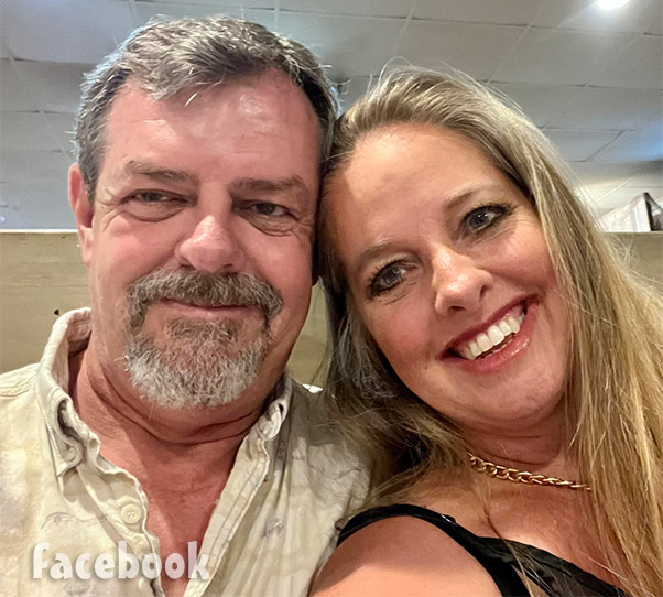 Kim Plath and Ken Palmer together