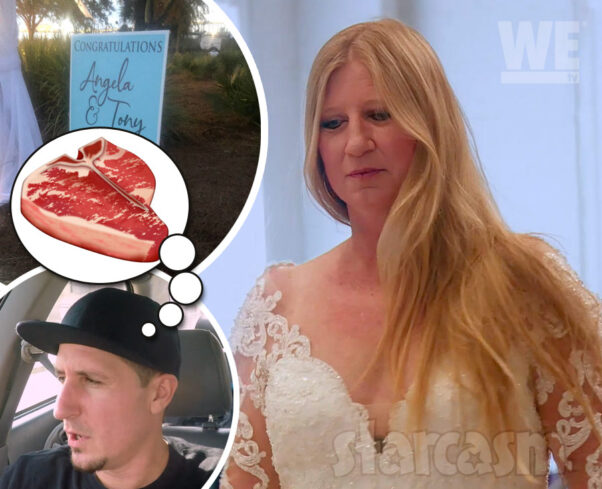 Love After Lockup Angela and Tony wedding steak