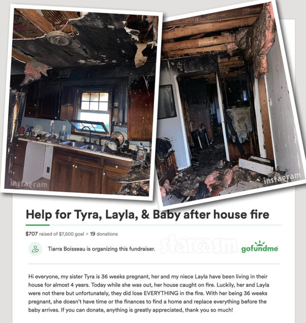 Unexpected mom Tyra Boisseau house fire Unexpected mom Tyra Boisseau house fire