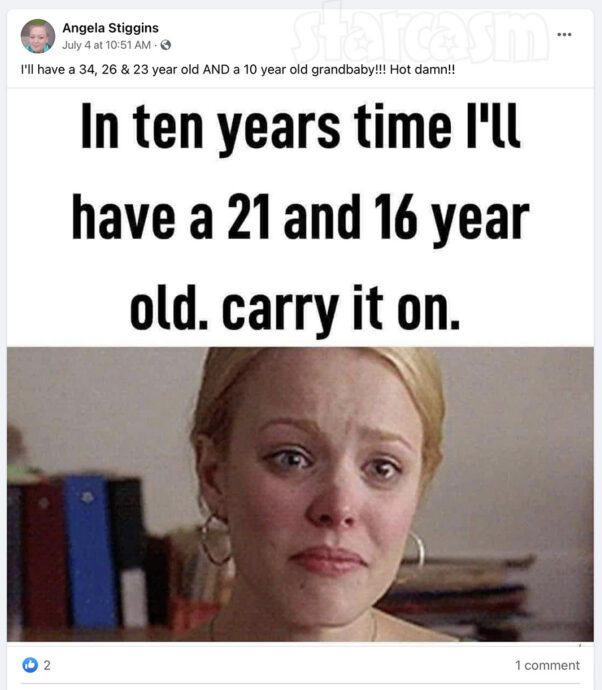 90 Day Fiance The Other Way Brandan's mom Angela on Facebook confirming Mary is pregnant?