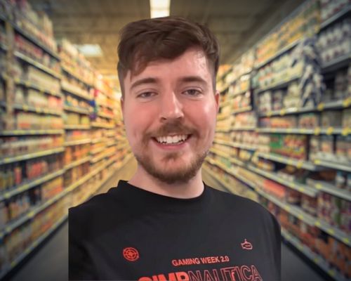 Rumors of MrBeast's Arrival at Grocery Store Causes Chaos