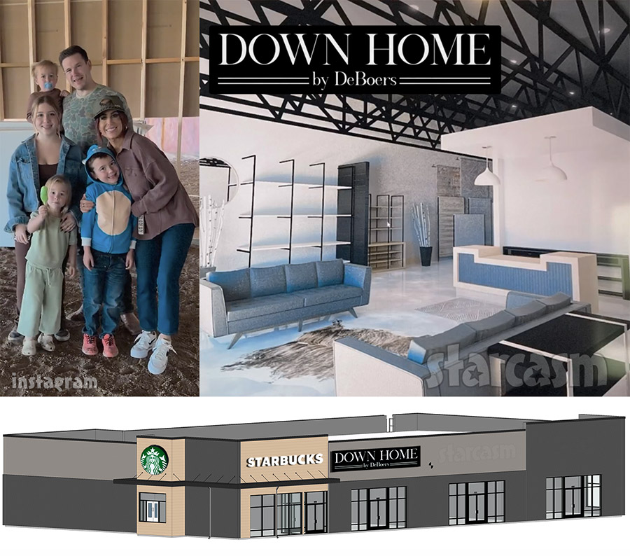 Cole and Chelsea DeBoer opening Down Home By DeBoers store