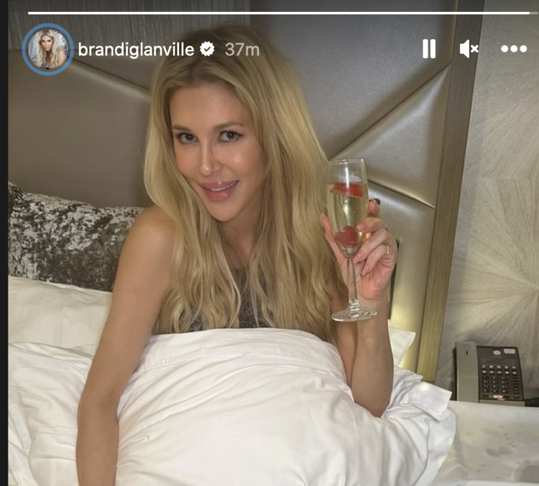 Brandi Glanville hospital photo