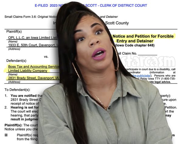 Love During Lockup LaTisha Collier tax business evicted from 3rd location in 2023