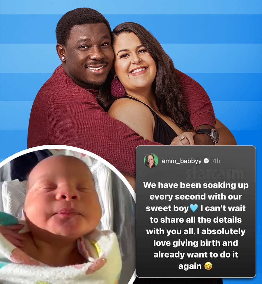 90 DAY FIANCÉ Kobe and Emily welcome third child, son Atem