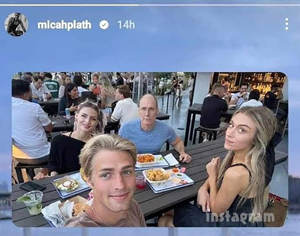 Plathville Micah Plath with girlfriend Veronica Peters from Instagram