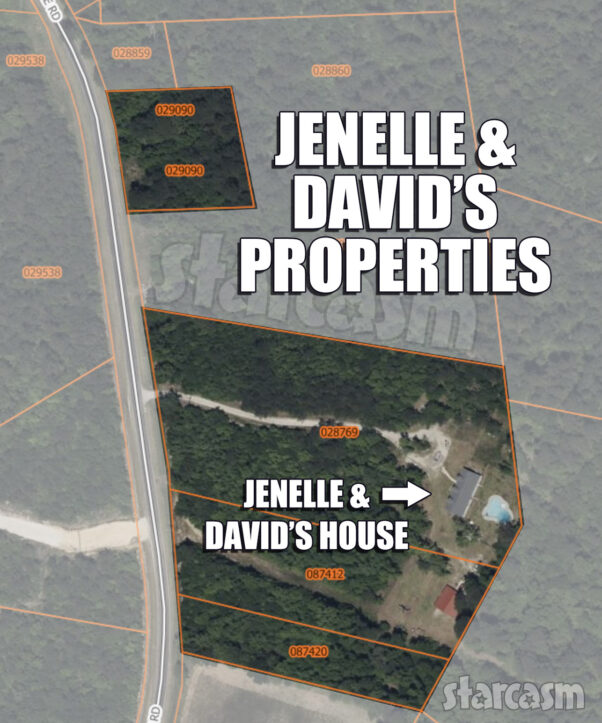 Jenelle Evans and David Eason The Land properties Jenelle Evans and David Eason The Land properties map