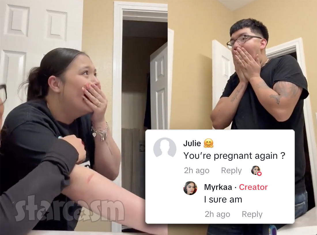 Unexpected mom Myrka Arriaga pregnant with her fourth child