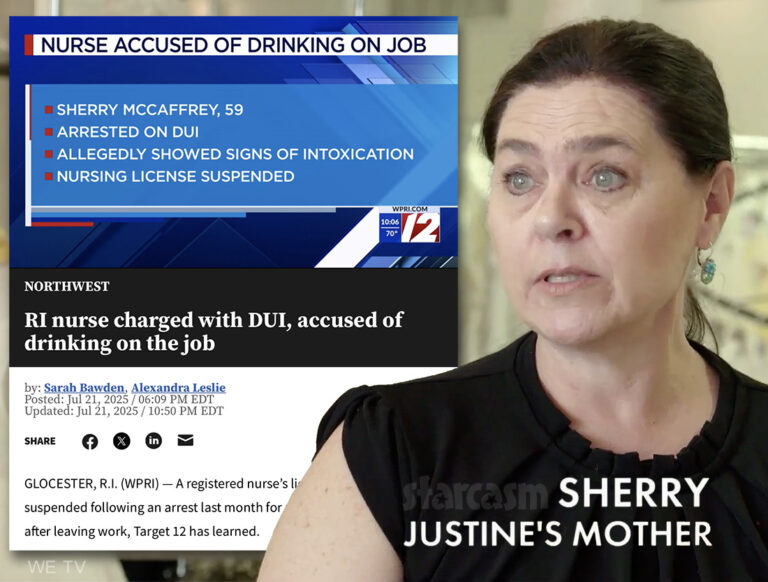 Love After Lockup Justine's mom Sherry arrested for DUI, nursing license suspended