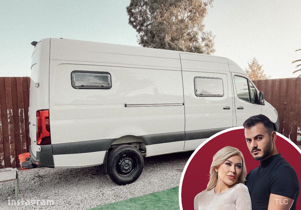 90 Day Fiancé Tigerlily and Adnan's camper van catches fire