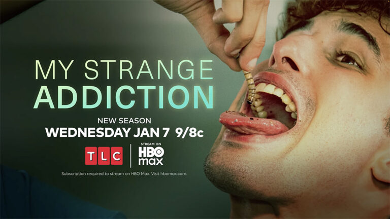 A new season of My Strange Addiction premieres on TLC in January of 2026