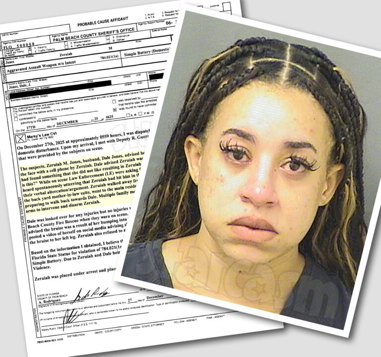 Zeruiah Jones arrest report says she hit Troy Jones with a phone then grabbed a kitchen knife