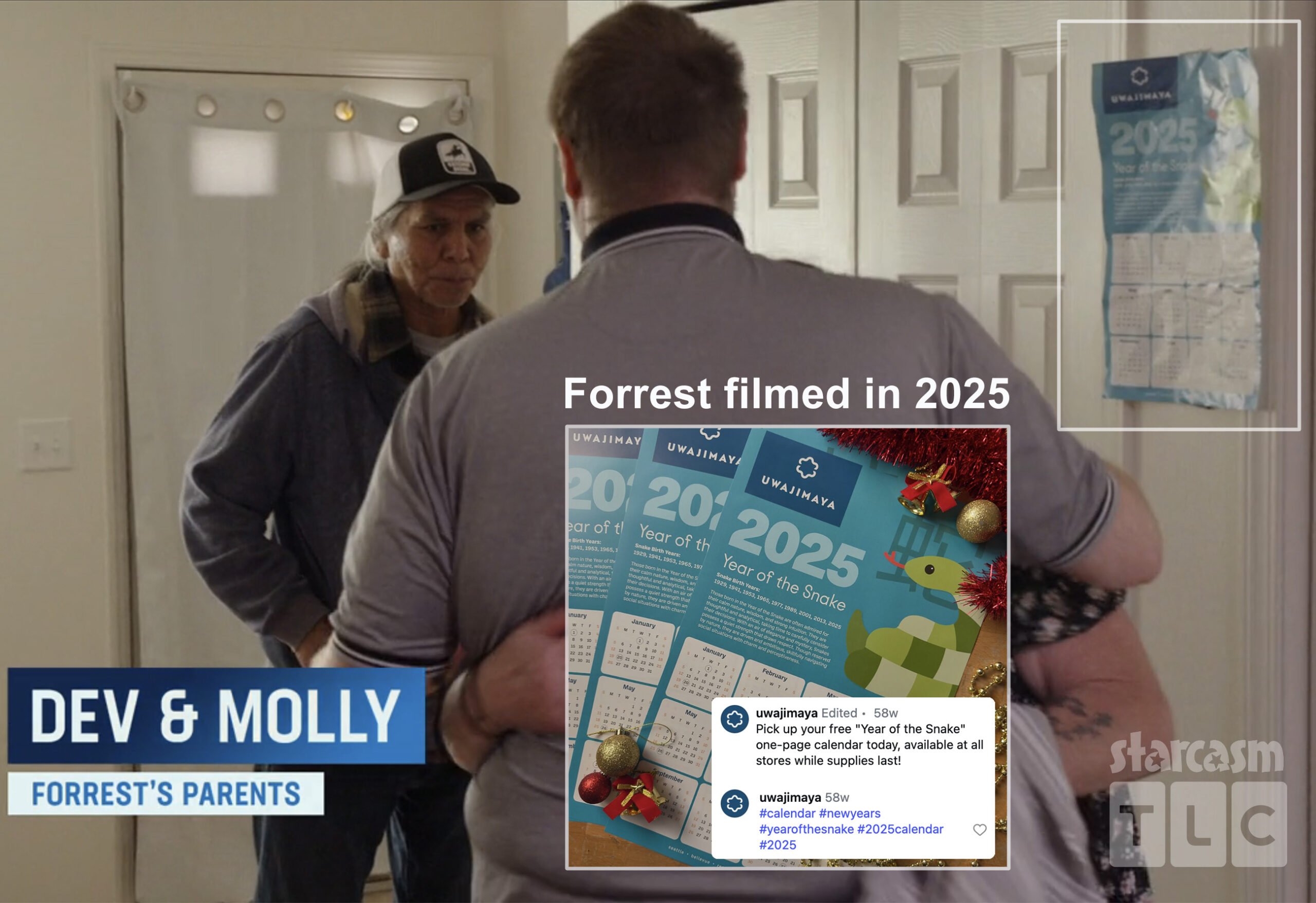 Forrest filmed Before the 90 Days in 2023
