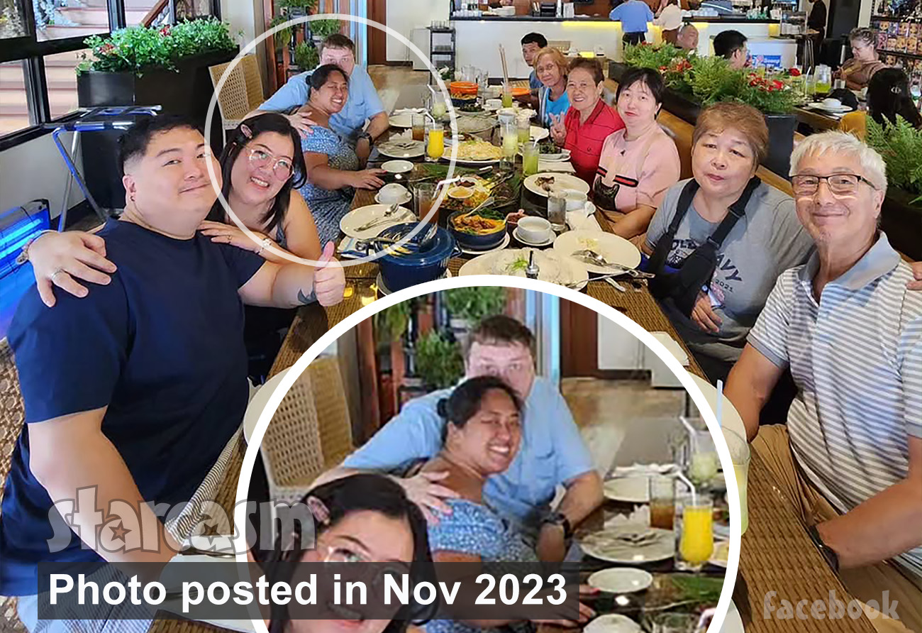 Forrest and Sheena together in the Philippines in 2023