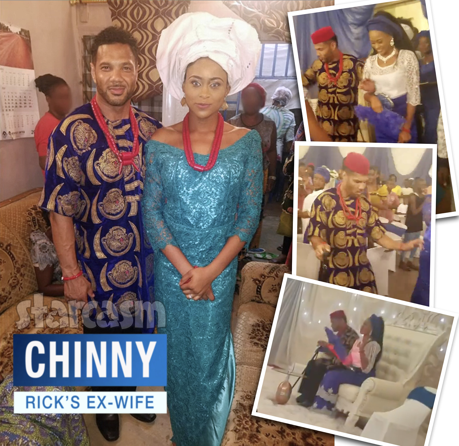 Before the 90 Days Rick Van Vactor and ex-wife Chinny wedding photos and video