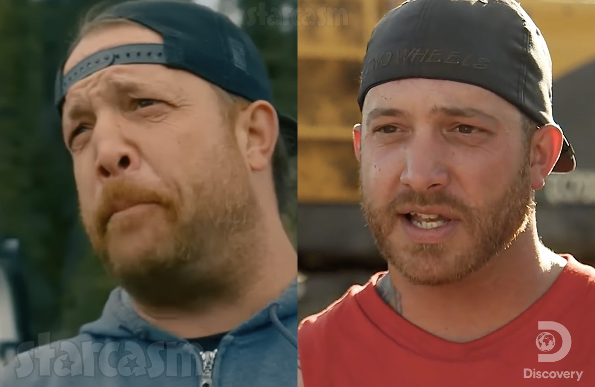 Gold Ruch miner Rick Ness face before and after
