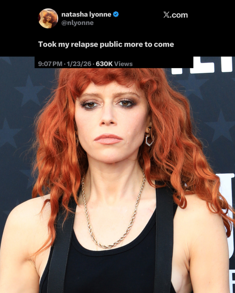 Natasha Lyonne Opens Up About Relapse After Nearly a Decade of Sobriety
