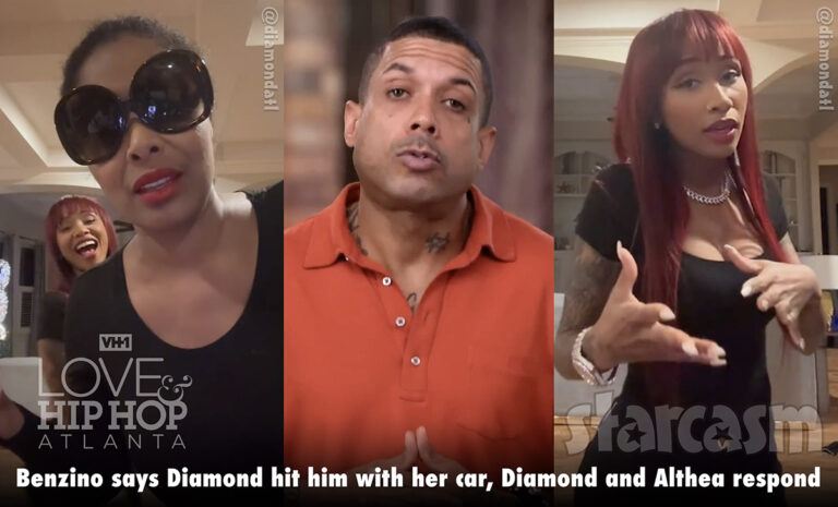 Benzino in the hospital, says Diamond hit him with her car - Diamond and Althea respond