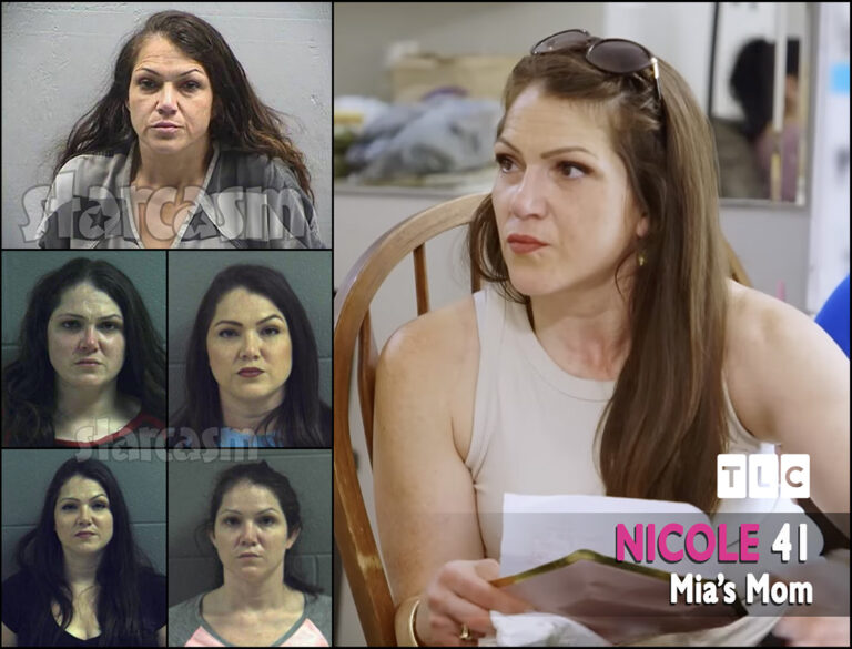 TLC Unexpected Mia Quebedeaux's mom Nicole arrests and mug shots