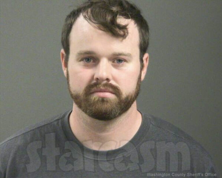 Joseph Duggar mugshot photo from 2026 arrest