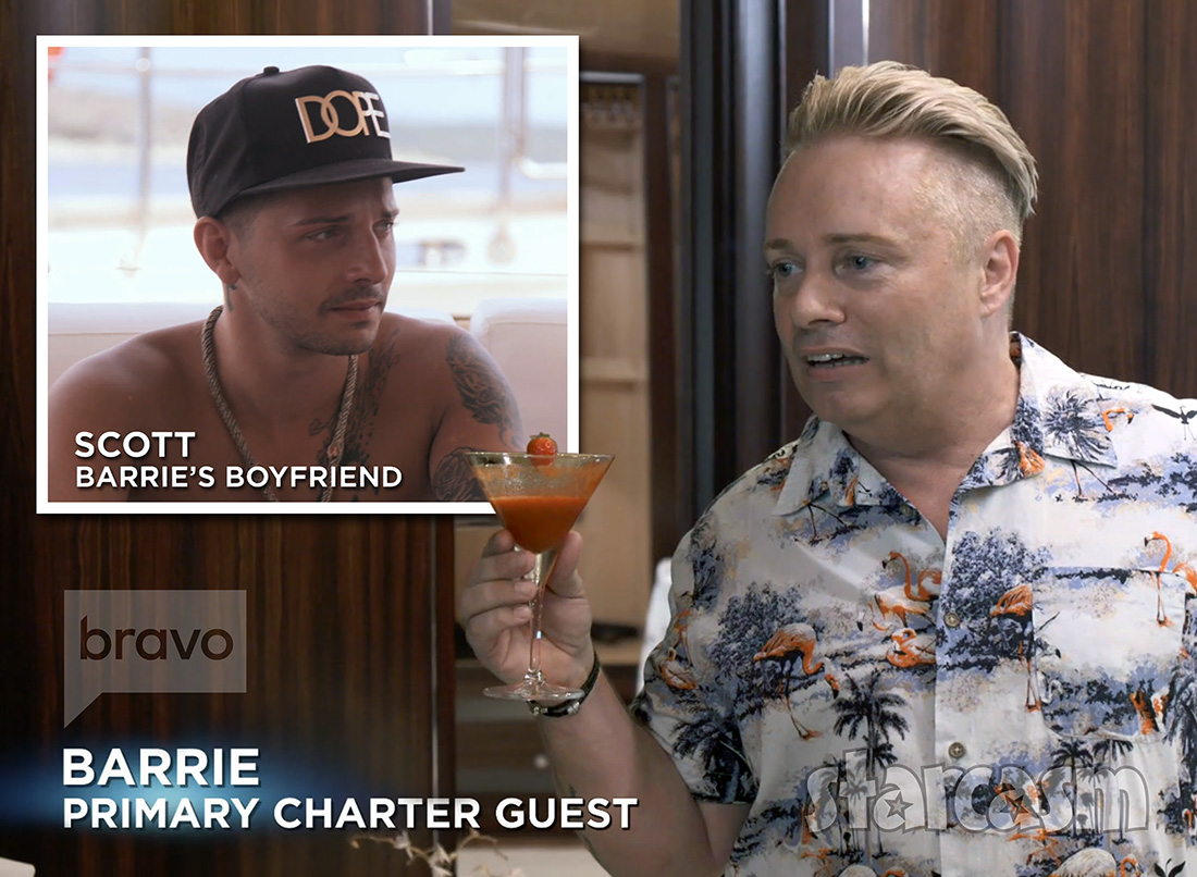 Barrie Drewitt-Barlow and husband Scott Drewitt-Barlow on Below Deck Sailing Yacht