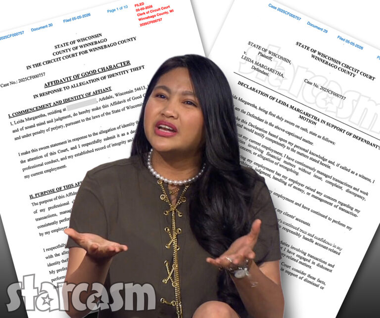 Leida Margaretha files affidavit of good character for herself EXCLUSIVE