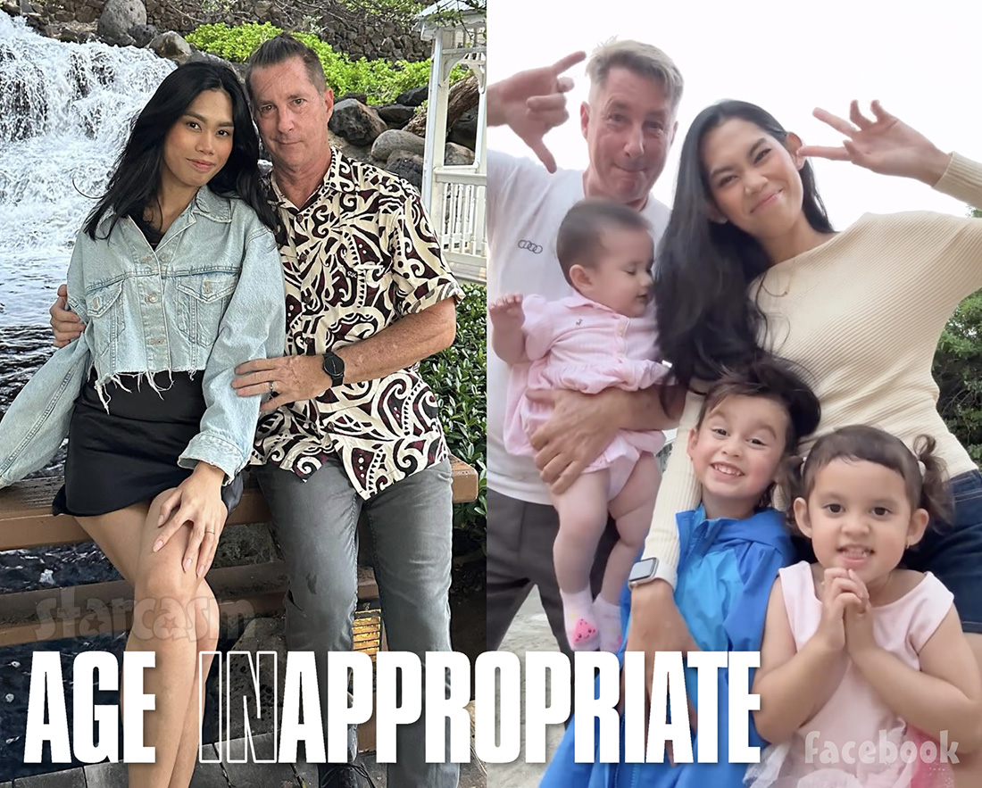 Kent and Jay-Anne from WE TV's Age Inappropriate with their three children.