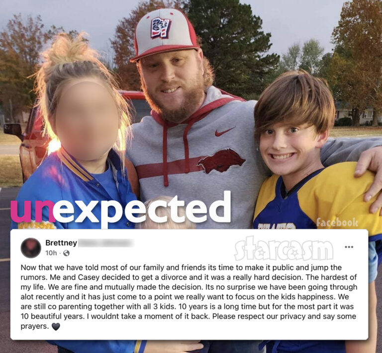Unexpected Hunter Johnson's dad Casey Johnson and wife Bretney are getting a divorce right after Hunter and Bella get back together.