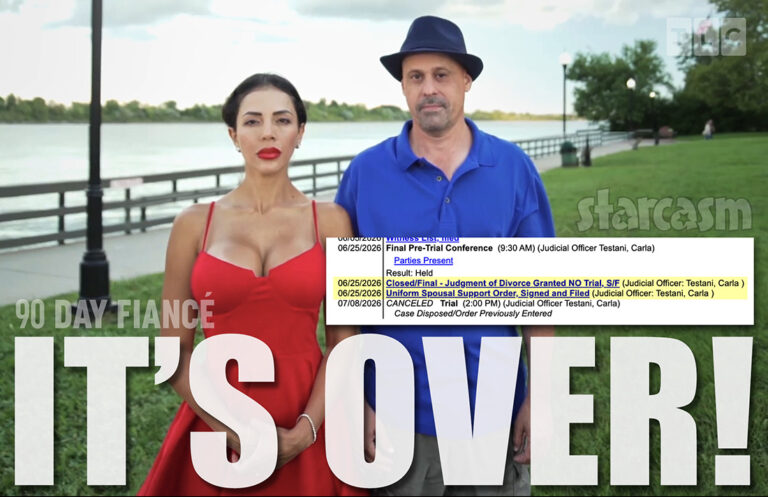 90 Day Fiancé stars Gino and Jasmine's divorce is final.