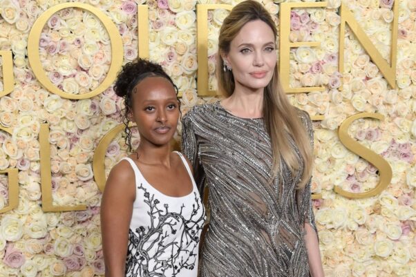 Zahara and mom Angelica Jolie