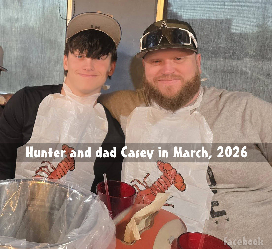 TLC Unexpected's Hunter Johnson with his dad Casey Johnson