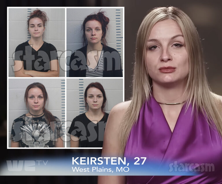 Love After Lockup star Keirsten's arrests and mug shot photos
